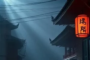 银盐时代剧照，暗房里显影液中逐渐浮现的影像