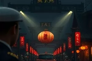 山雀与雪剧照，雪后林场里停在枝头的小鸟